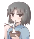 🍜 emoji QT Shiki Stickers Telegram sticker 19 of 52