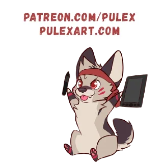 ℹ️ emoji Furry Hebrew Stickers Telegram sticker 24 of 31