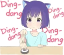 🙂 emoji Sina hits the desk Telegram sticker 17 of 57