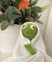 🤔 emoji Kermit the frog Telegram sticker 10 of 52
