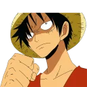 😠 emoji Luffy Sticker(TokyoFX) Telegram sticker 17 of 63