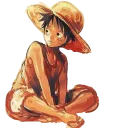 🙄 emoji Luffy Sticker(TokyoFX) Telegram sticker 24 of 63
