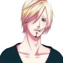😐 emoji Sanji Sticker(TokyoFX) Telegram sticker 7 of 73