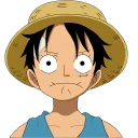 ☹ emoji Luffy Sticker(TokyoFX) Telegram sticker 4 of 63