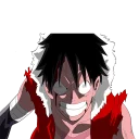 😡 emoji Luffy Sticker(TokyoFX) Telegram sticker 10 of 63