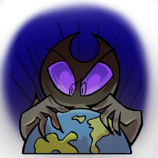 😈 emoji DTV Animation Telegram sticker 10 of 10