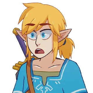 😧 emoji Zelda Pack (@thehyrulefantasyita) Telegram sticker 16 of 94
