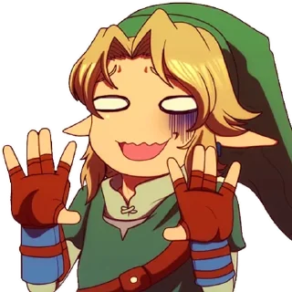 😅 emoji Zelda Pack (@thehyrulefantasyita) Telegram sticker 21 of 94