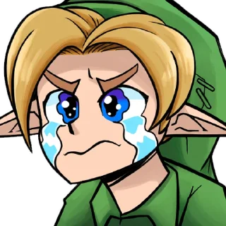 😭 emoji Zelda Pack (@thehyrulefantasyita) Telegram sticker 24 of 94