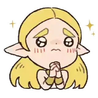 🥺 emoji Link & Zelda (@thehyrulefantasyita) Telegram sticker 7 of 20