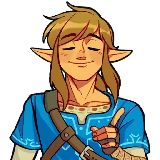 😌 emoji Zelda Pack (@thehyrulefantasyita) Telegram sticker 19 of 94