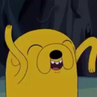 🌟 emoji Jake The Dog Core @KFLMCR Telegram sticker 12 of 44