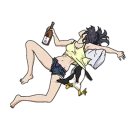 😪 emoji EVANGELION @Nekosticker Telegram sticker 12 of 119