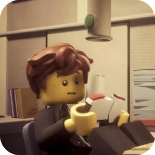 😧 emoji Jay walker (ninjago) Telegram sticker 9 of 20