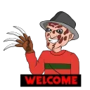 Sticker from Krueger calls