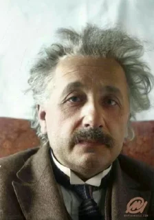 🙂 emoji Albert Einstein Telegram sticker 11 of 30