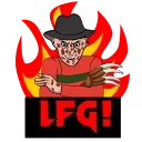 Sticker from Krueger calls