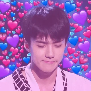 😍 emoji eli eli exo eli Telegram sticker 6 of 120