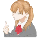 🖕 emoji Middle finger /@MH7night Telegram sticker 12 of 67