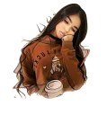 😪 emoji @Loveoops_art Telegram sticker 7 of 120