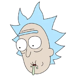 Sticker from Rick and Morty by @TheYehudi