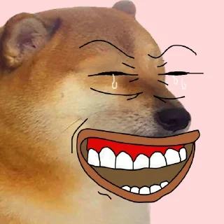 😆 emoji PepeBonker $DOBO BonkSquad Telegram sticker 8 of 11