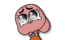 😭 emoji The Amazing World of Gumball Telegram sticker 9 of 52