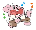 🎶 emoji The Amazing World of Gumball Telegram sticker 16 of 52