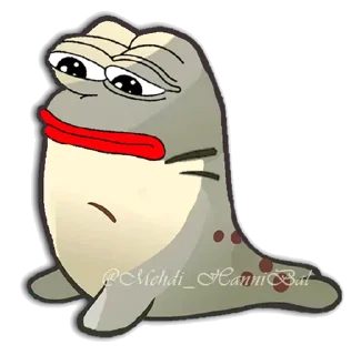😐 emoji Pepe 2020 @EdviN_1| @MeHdi_HanNiBaL Telegram sticker 5 of 120