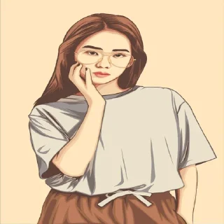 😌 emoji Awesome @English_World_Chatting Telegram sticker 20 of 120
