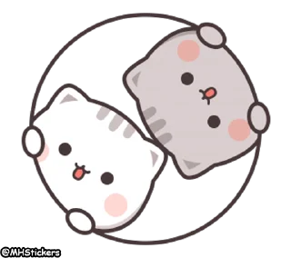 👻 emoji @MHStickers Kawaii Neko Chan 3 Telegram sticker 14 of 25