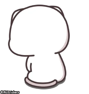 ☹️ emoji @MHStickers Kawaii Neko Chan 3 Telegram sticker 11 of 25