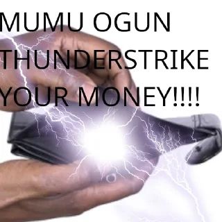 💸 emoji MUMU OGUN (By Grease Machine) Telegram sticker 5 of 31