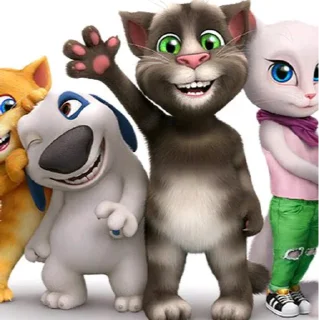 Sticker from Talking Tom and friends