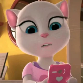 😲 emoji Talking Tom and friends Telegram sticker 11 of 61