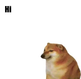 Sticker from Talking Dogge