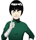 😉 emoji Rock lee by Rahman Yato Telegram sticker 18 of 92