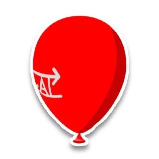 🎈 emoji SideShift AI Telegram sticker 11 of 66