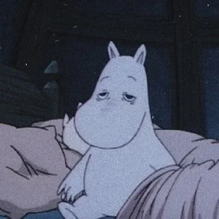 Sticker from Moomin