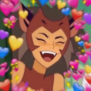 😍 emoji She-ra Telegram sticker 12 of 120
