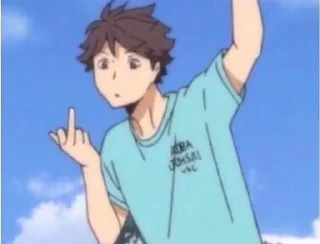 🖕 emoji anime mood¹ @softae Telegram sticker 10 of 120