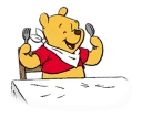 🍴 emoji Winnie The Pooh Telegram sticker 20 of 25