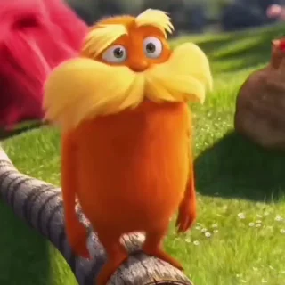 ⛱ emoji Lorax ៸ @sukoshidal . Telegram sticker 19 of 25