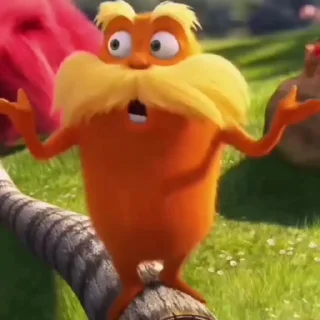 ⛱ emoji Lorax ៸ @sukoshidal . Telegram sticker 20 of 25
