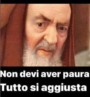 😇 emoji padre pio - @firmamento Telegram sticker 14 of 50
