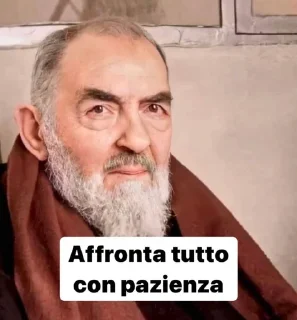 🖼 emoji padre pio - @firmamento Telegram sticker 12 of 50