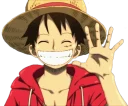 ✋ emoji LUFFY Telegram sticker 5 of 58