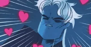 😍 emoji Webtoon gif @MyselfMeandIo Telegram sticker 13 of 50