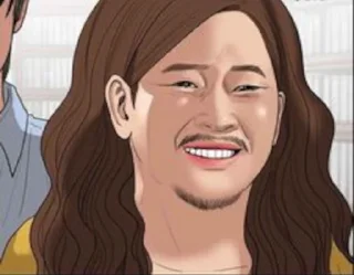 😁 emoji Webtoon @MyselfMeandIo Telegram sticker 16 of 50
