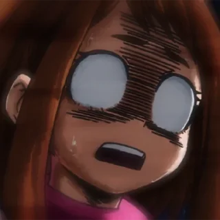 🌸 emoji (@Tengen) Uraraka Ochako Telegram sticker 15 of 50